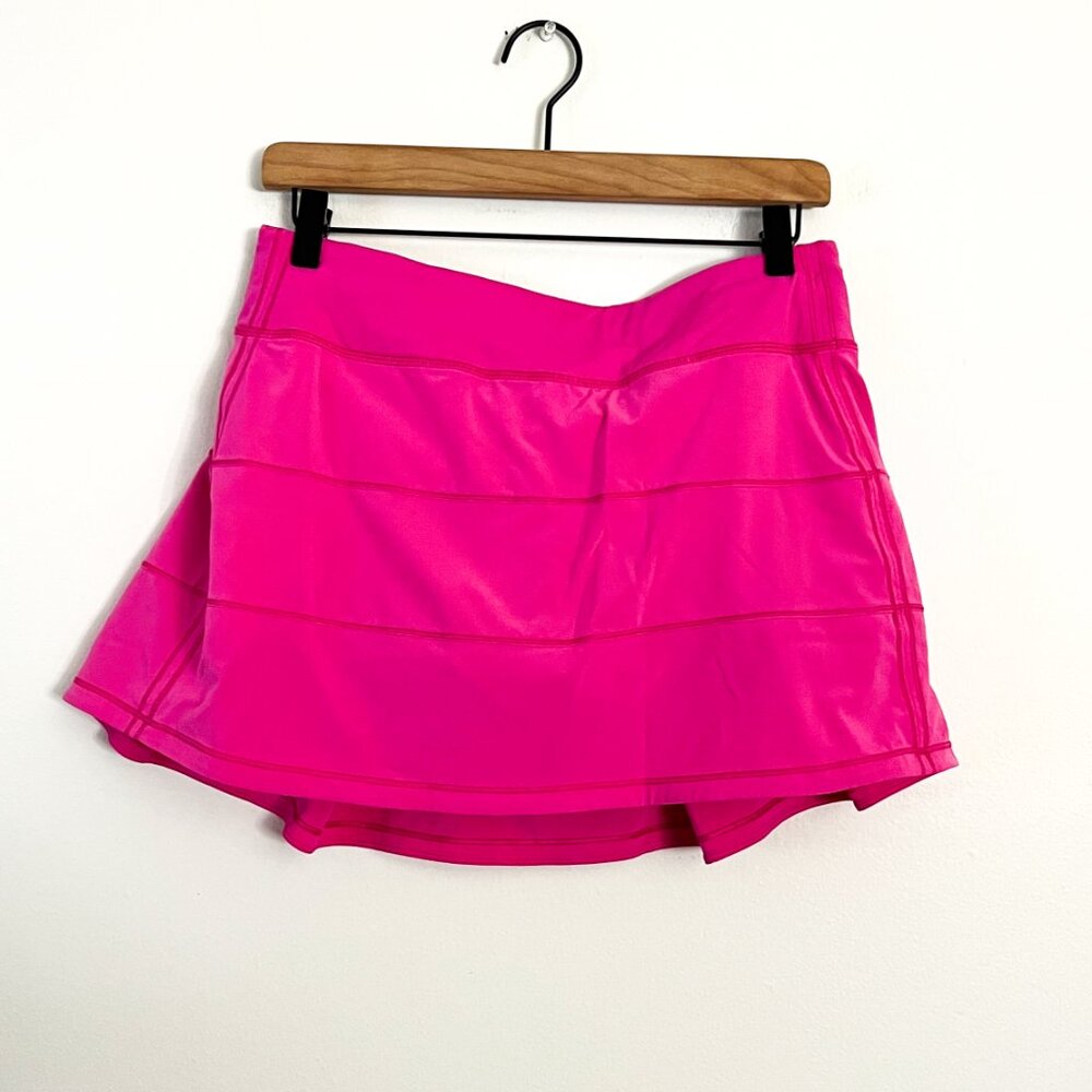 Lululemon / Tennis Pace Rival Skirt Pow Pink 8